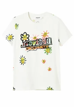 Desigual Tropical Bikini Bottoms - T-Shirt Print - White -Desigual 01459d6b3e434c51948b8a0f147da5bb scaled