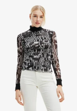 Desigual Slim- Longsleeve - Black