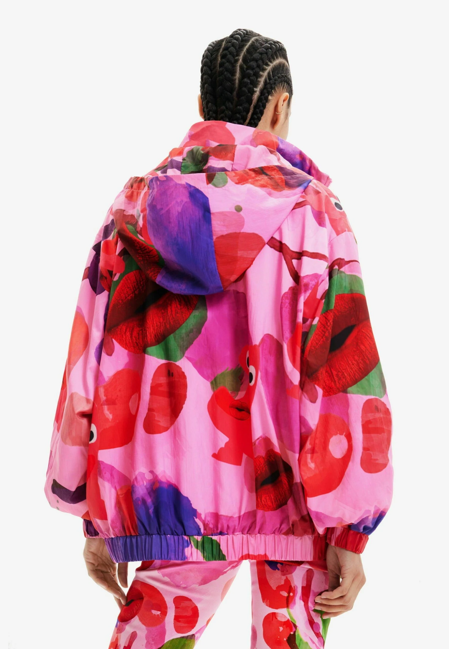 Desigual Designed By M. Christian Lacroix - Lichte Jas - Red 3 Desigual Designed By M. Christian Lacroix - Lichte Jas - Red - Afbeelding 3