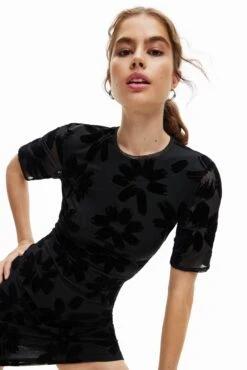 Desigual Vest Oxford - Jurk - Black -Desigual 022f7a30454240688dd502d6b730ddbe