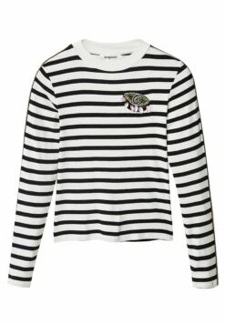 Desigual Striped - Longsleeve - White 11 Desigual Striped - Longsleeve - White -Desigual 040f081335974210adc04e7e270546ae
