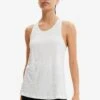 Desigual Sport Logo Vest - Top - White