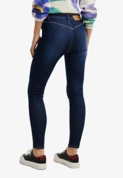 Desigual Push-Up- Jeans Skinny Fit - Dark Blue -Desigual 054498c28bf144bb95671fc7211a0cf1