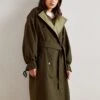 Desigual Jacket Trek - Trenchcoat - Kaki