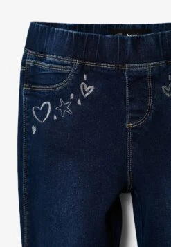 Desigual Slim With Designs - Jeggings - Dark Blue -Desigual 05d2caa8ea734a7abc400ddaabf9ce19