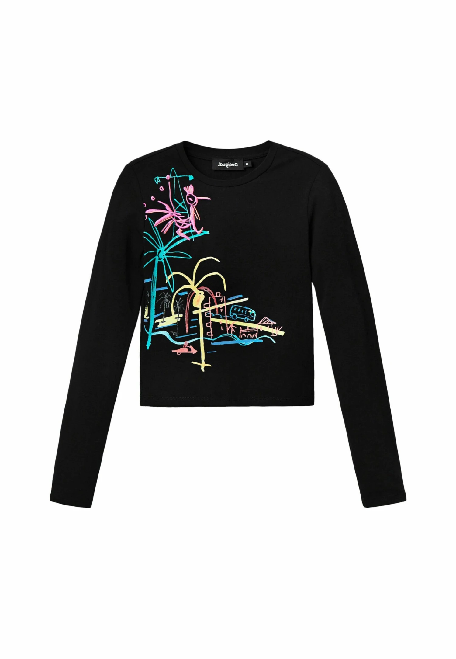 Desigual Artylim - Longsleeve - Black 5 Desigual Artylim - Longsleeve - Black - Afbeelding 5