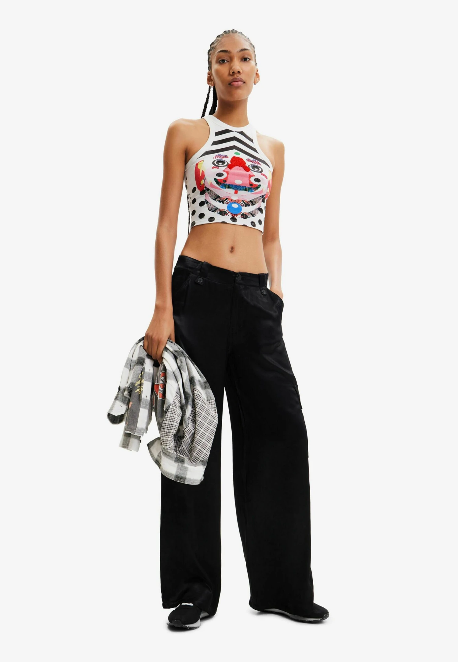 Desigual Designed By M. Christian Lacroix - Top - White 2 Desigual Designed By M. Christian Lacroix - Top - White - Afbeelding 2