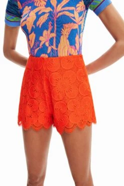 Desigual Pant Preston - Shorts - Very Red -Desigual 0756cf3d2bb1480d996d065c8f44ed51