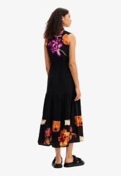 Desigual Designed By M. Christian Lacroix - Maxi-Jurk - Black -Desigual 0873e28ed241407d8a197fc0034895ed scaled