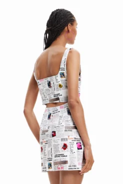 Desigual Vest Breaking News - Jurk - White -Desigual 08f6b2c2d16c4a35987964a7d404a509 scaled