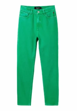Desigual Washed-Effect Mom - Slim Fit Jeans - Green -Desigual 0a54007b7c624ab895d4d23642922739 scaled