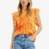 Desigual Swimwear - Top - Orange