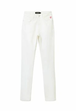Desigual Straight - Slim Fit Jeans - White -Desigual 0bf57498c82448658f201124ad655996