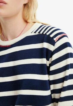 Desigual Sailor Stripes - Trui - Blue -Desigual 0c1ac764f51b45b1812008f0ae743f39
