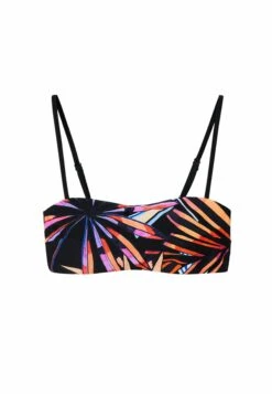 Desigual Tropical Bandeau Bikini - Bikinitop - Black -Desigual 0d5be60a2fff4d99b5fd82207e2a1948