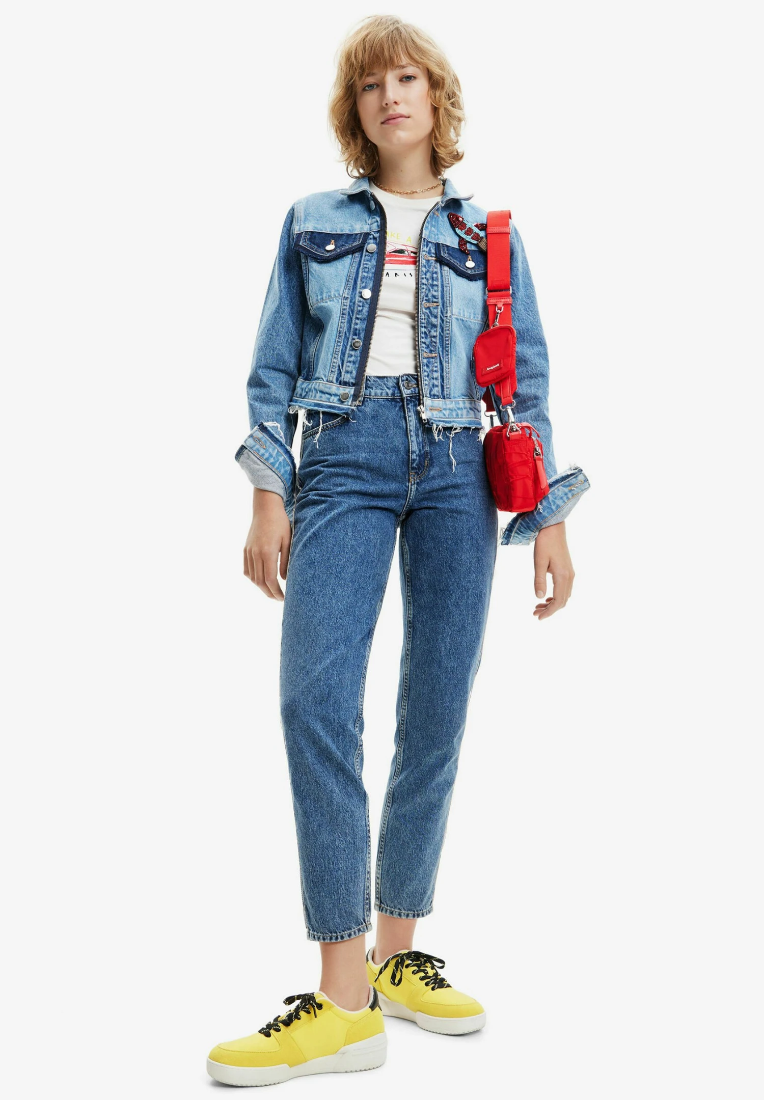 Desigual Denim Trucker - Spijkerjas - Blue 2 Desigual Denim Trucker - Spijkerjas - Blue - Afbeelding 2