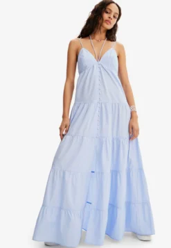 Desigual Long Striped- Maxi-Jurk - Blue 9 Desigual Long Striped- Maxi-Jurk - Blue -Desigual 0ddf18a6a7884a12a6c0a194cd8708d2 scaled