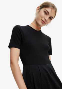 Desigual Embroidered Messageweat - Jurk - Black 8 Desigual Embroidered Messageweat - Jurk - Black -Desigual 0e55d295e76142bcb80af8847cec8f2d scaled