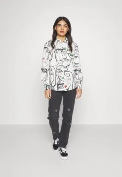 Desigual Verona - Overhemdblouse - White -Desigual 0f518ad94aaa436e99b840c43c7f17a3