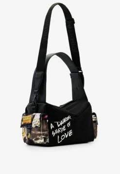 Desigual Large - Handtas - Black -Desigual 0f52e3271f204ed891ee040fded3c3d2