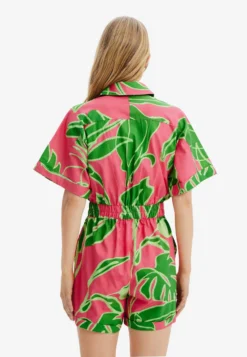 Desigual Tropical Playsuit - Jumpsuit - Pink -Desigual 0ffb16350da94f3b88c10862fdf9cbc5 scaled