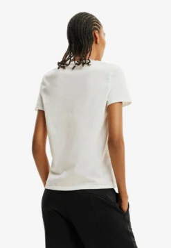 Desigual Arty Mickey Mouse - T-Shirt Print - White -Desigual 102b935aaa4c4447a9330833285b8419 scaled