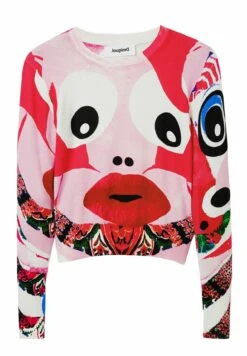 Desigual Designed By M. Christian Lacroix - Trui - Red -Desigual 116e2b74ab1f47c49fac01a659d51ce1
