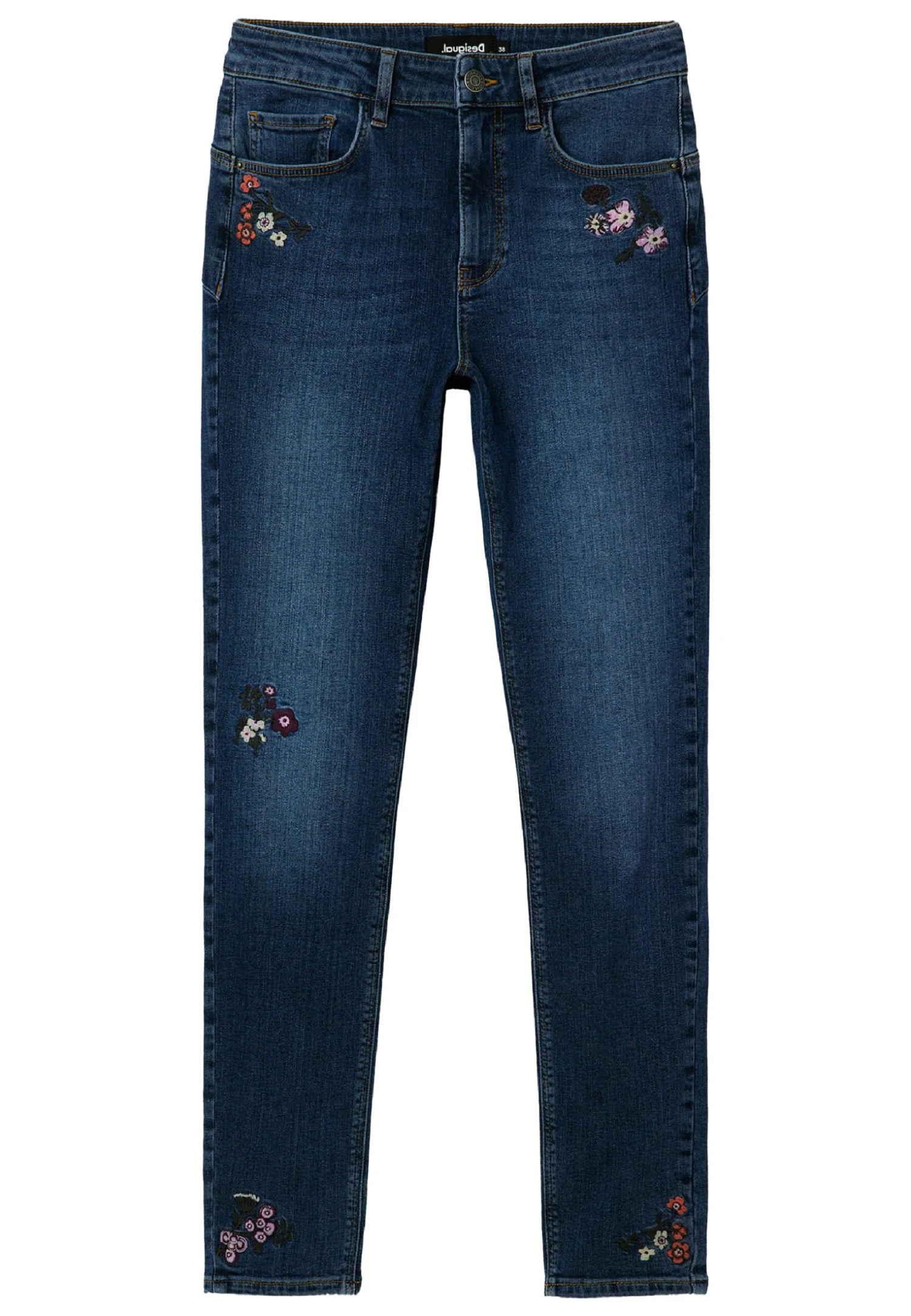 Desigual Jeans Skinny Fit - Dark Blue 5 Desigual Jeans Skinny Fit - Dark Blue - Afbeelding 5