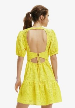 Desigual Artylim - Jurk - Yellow -Desigual 11c40519a80a4f1e8b1b4cbce7b87cc9