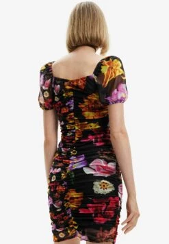 Desigual Mickey Mouse Trucker Hoodie - Jurk - Black -Desigual 12d886d672544d4d916275020bba1aa8