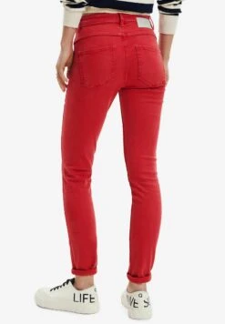 Desigual Push-Upkinny - Slim Fit Jeans - Red -Desigual 13c8febbb8a84305a5957e83de9fd94c