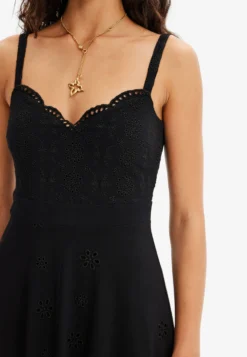 Desigual Swiss Midi- Jurk - Black -Desigual 150b7e26d8814013abce75a42fa1c3cb scaled