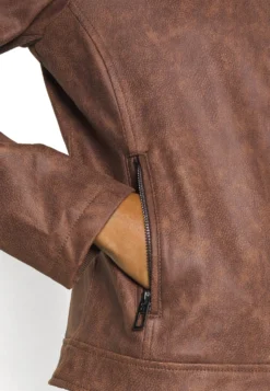 Desigual Jacket Toronto - Imitatieleren Jas - Dark Brown 13 Desigual Jacket Toronto - Imitatieleren Jas - Dark Brown -Desigual 157275300d0d4ef89adc7eb5f4b1394c scaled