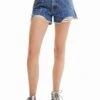 Desigual Maria - Jeansshort - Denim Medium Wash