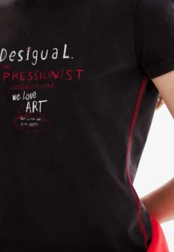 Desigual Message- T-Shirt Print - Black 9 Desigual Message- T-Shirt Print - Black -Desigual 16f7f87b5d35440da740d8e701991f8e scaled