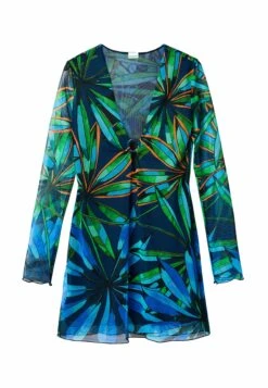 Desigual Tropical Cut Out - Badpak - Blue -Desigual 173e607daee245229c1f975dbfec07f3