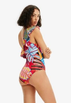Desigual Asymmetric Strap Swimsuit - Badpak - Orange 6 Desigual Asymmetric Strap Swimsuit - Badpak - Orange -Desigual 1a93731c91d3425dbe17bdcd417ad02a