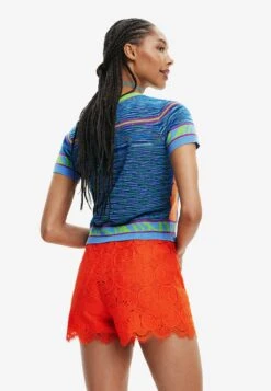 Desigual Knit Tropical - T-Shirt Print - Blue 7 Desigual Knit Tropical - T-Shirt Print - Blue -Desigual 1b99155d06f444519bc0e644a38e654e