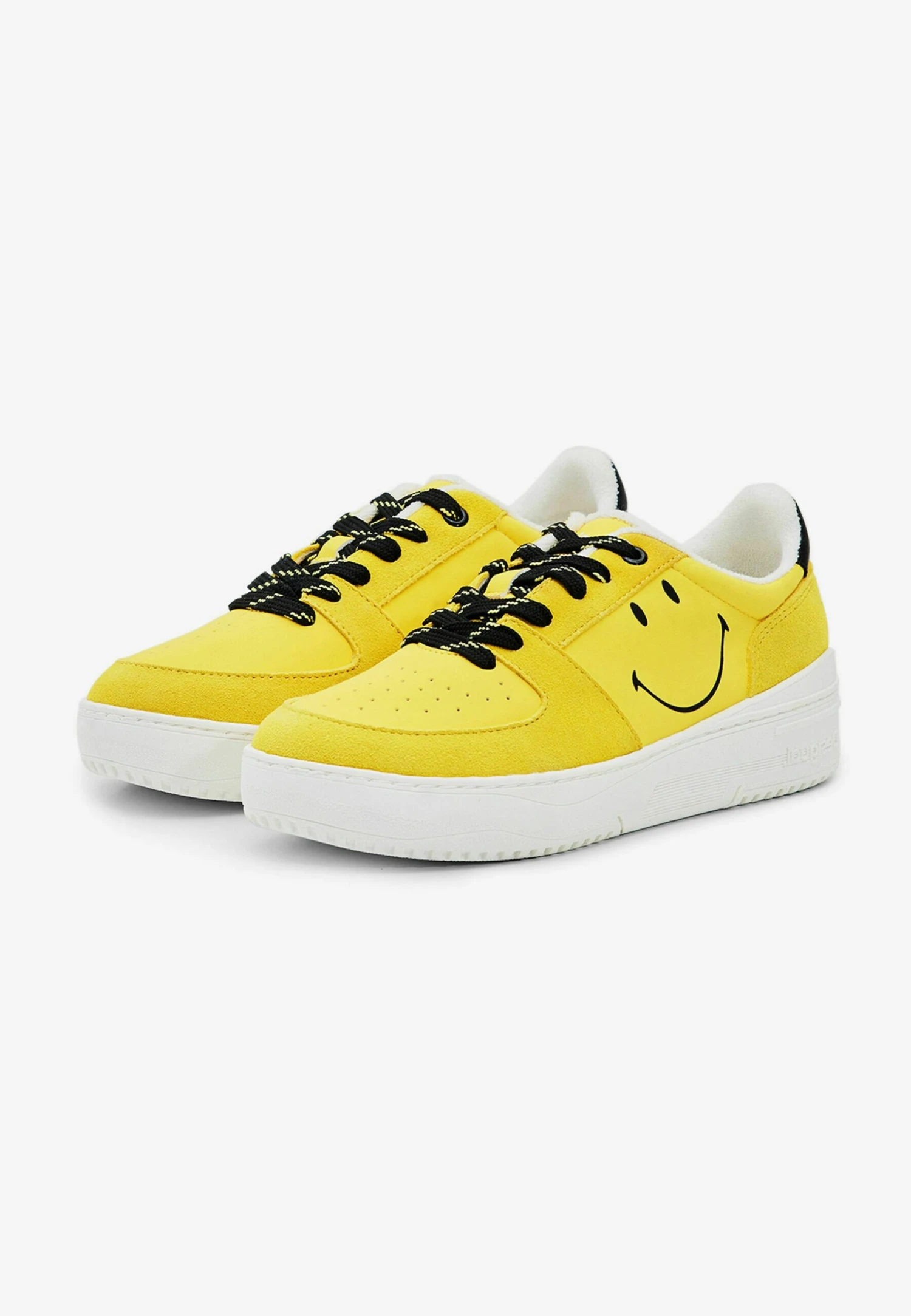 Desigual Towellingmiley® Platform - Sneakers Laag - Yellow 3 Desigual Towellingmiley® Platform - Sneakers Laag - Yellow - Afbeelding 3