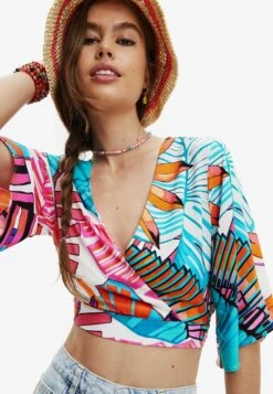 Desigual Tropical Wrap Crop - Strandaccessoire - White 8 Desigual Tropical Wrap Crop - Strandaccessoire - White -Desigual 1e10b44482de46a18f28de1750ae4605
