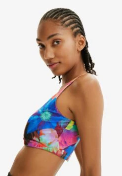 Desigual Reversible Triangle Bikini - Top - Multi Coloured -Desigual 1e8d44d2054e46deb1c681ada7cbcdb7