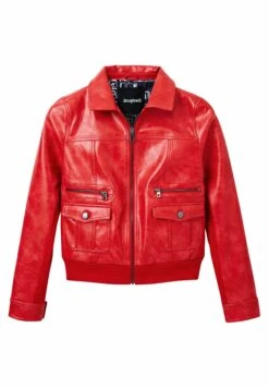 Desigual Retro Pockets - Imitatieleren Jas - Red 9 Desigual Retro Pockets - Imitatieleren Jas - Red -Desigual 1f12ebf2e7fb4edb8fd3850fb461d130