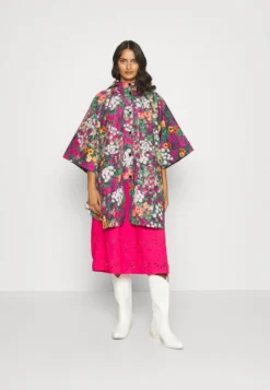 Desigual Ivy Colima - Poncho - Forest Green