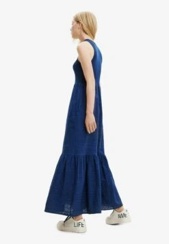 Desigual Pink Pantherleeveless - Maxi-Jurk - Blue -Desigual 2007847b48dd4c5a9c53ca6731297d03