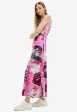Desigual Jurk - Pink -Desigual 20fa4b574bc44b99bcb8d70c1819ae40