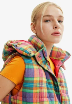 Desigual Plaid Padded Gilet - Bodywarmer - Multi Coloured 8 Desigual Plaid Padded Gilet - Bodywarmer - Multi Coloured -Desigual 22891301939c47628ee9339503ccc632 scaled