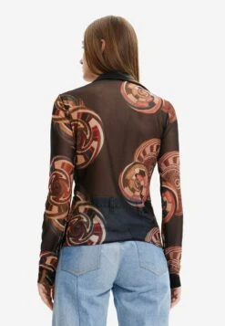 Desigual Designed By M. Christian Lacroix - Overhemdblouse - Black -Desigual 22b77cf950e24139b8dd3dbdc0851c5e