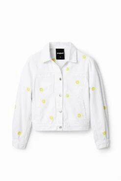 Desigual Chaq Dita - Spijkerjas - White -Desigual 233591ee009144f2800002d6e009fca7