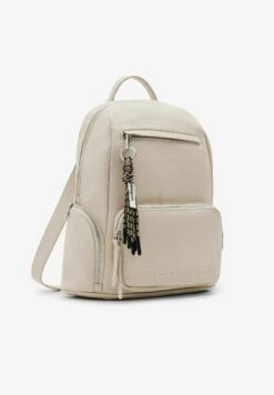 Desigual Midsize Half Logo - Rugzak - White -Desigual 233948745f8944e2a9222a6be646d503