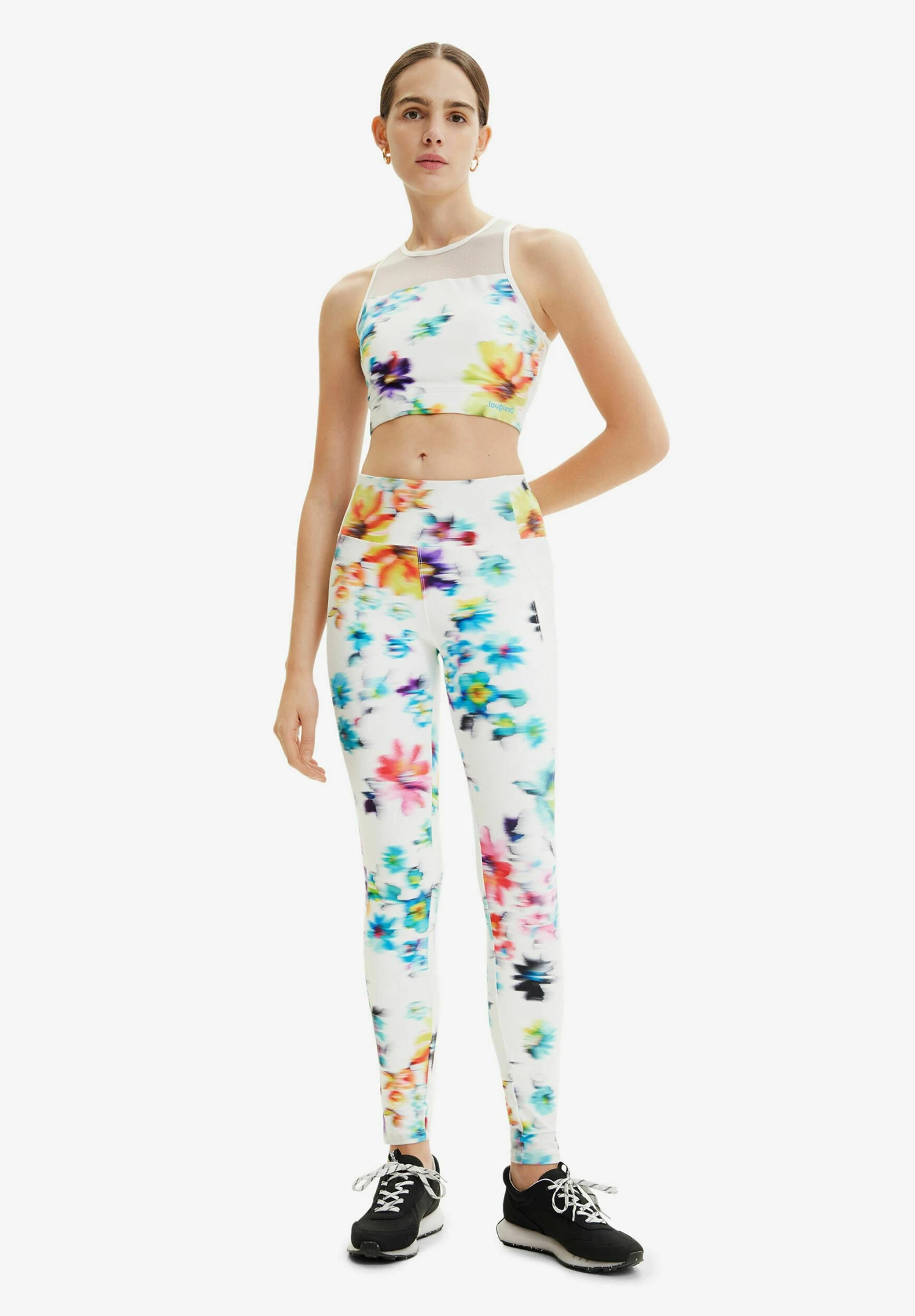 Desigual Asymmetric Rufflewimsuit - Top - White 2 Desigual Asymmetric Rufflewimsuit - Top - White - Afbeelding 2